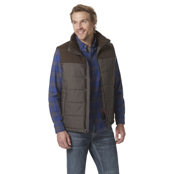CHAMPION || Men's Herringbone Synthetic-Down Vest size Xl T - Picture 1 of 8